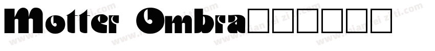 Motter Ombra字体转换
